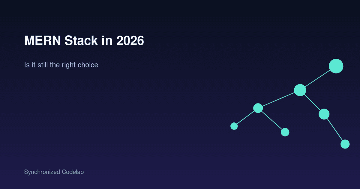 Image for MERN Stack in 2026: Is It Still the Right Choice for Modern Web Apps?