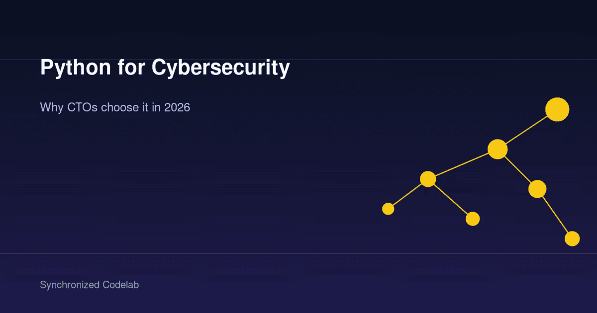 Image for Why CTOs Should Choose Python for Cybersecurity Applications in 2026