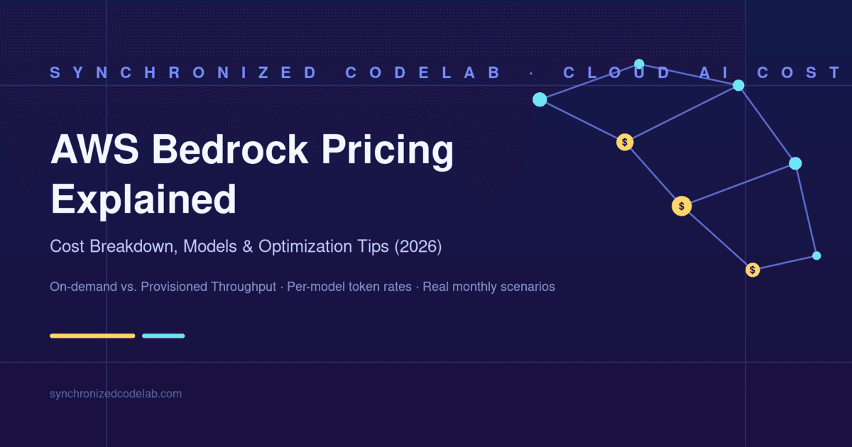 Image for AWS Bedrock Pricing Explained: Cost Breakdown, Models & Optimization Tips (2026)